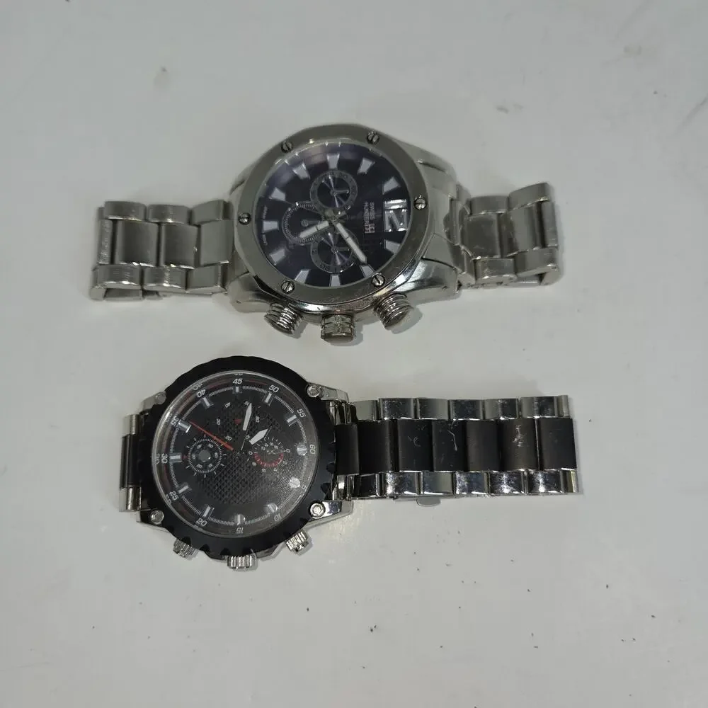 Swiss Hunter Hadley Roma Men Watch Lot Watches Timepiece Silver Mens
